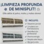 Limpieza de Minisplit