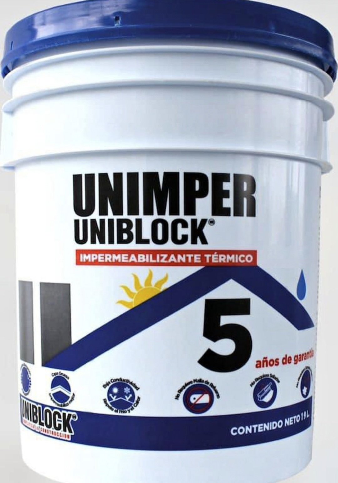 Impermeabilizante térmico Unimper de Uniblock.