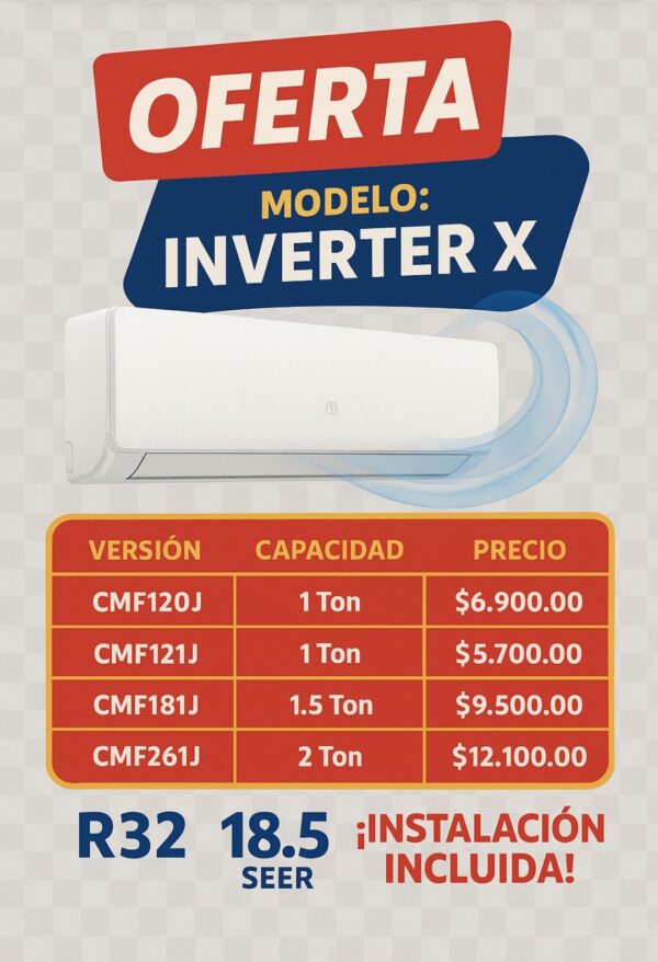 Minisplit Inverter X