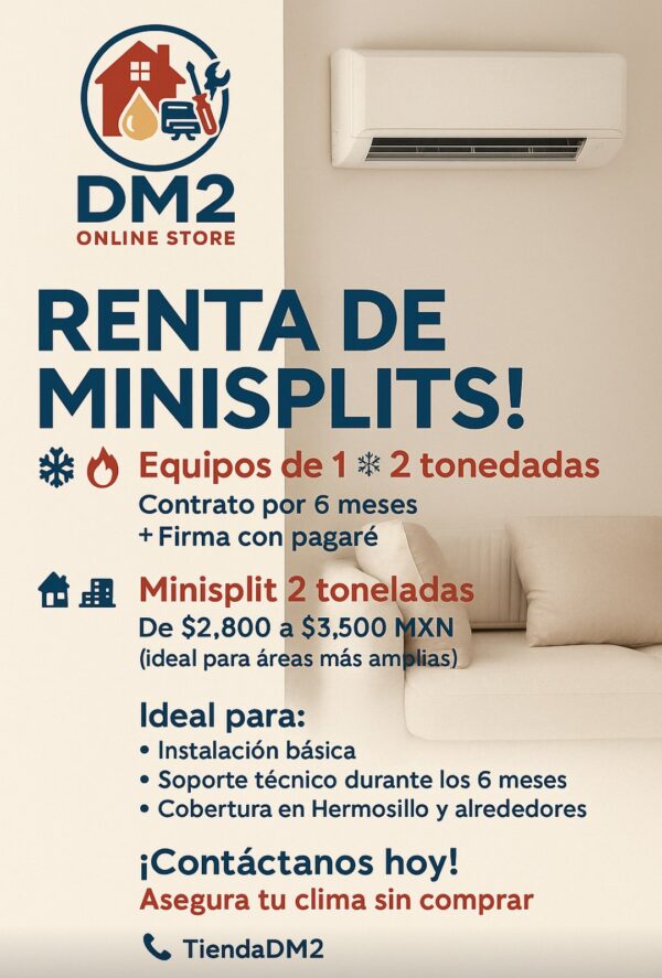 Renta de minisplits
